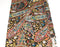Brown Bohemian Floral Matte Satin Fabric Woven 2 yards